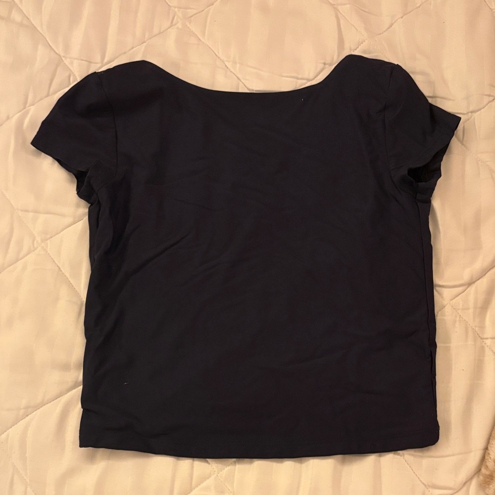 Wild Fable Navy Short Sleeve Tee